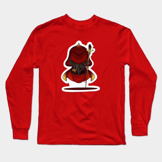 Ruby Mage Long Sleeve T-Shirt by BloodFuryArt